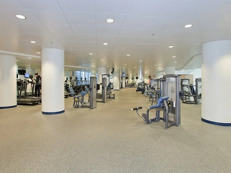 5000 SQFT GYM WITH M/F SAUNAS