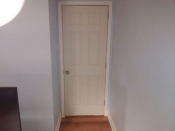  Solid core paneled doors.