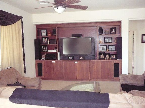 Built in Entertainment Center!