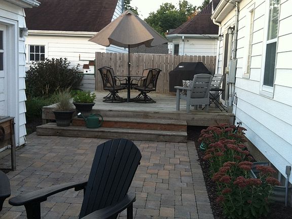 Back Patio and Deck