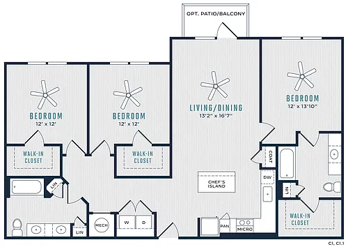 Floor plan C1