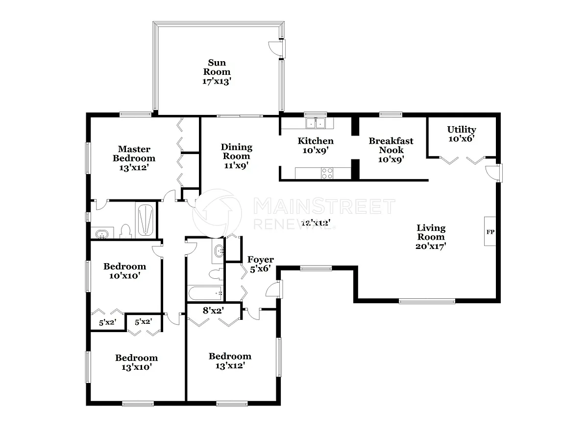Floor Plan - 707 Laurel Way