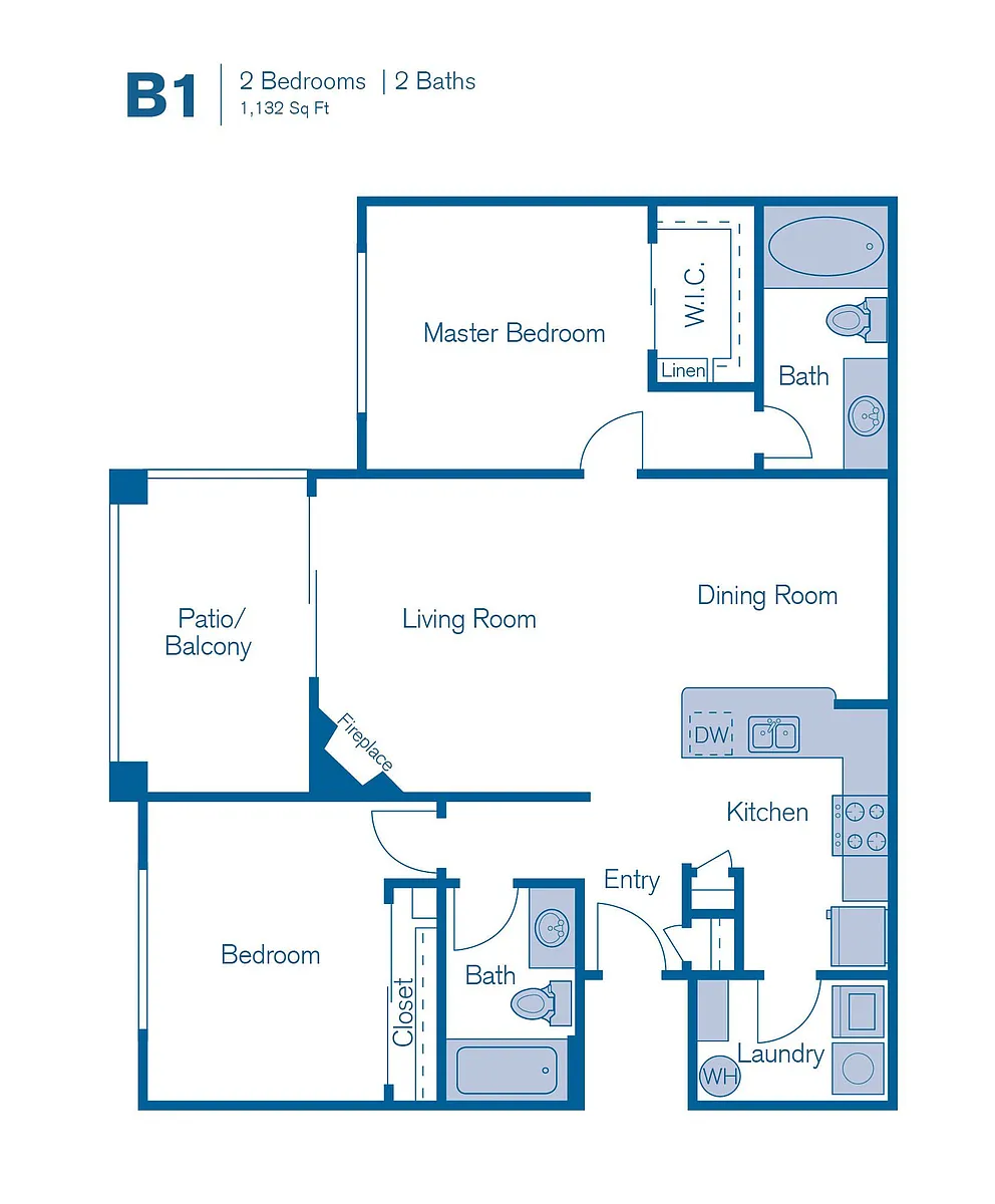 Floor plan B1