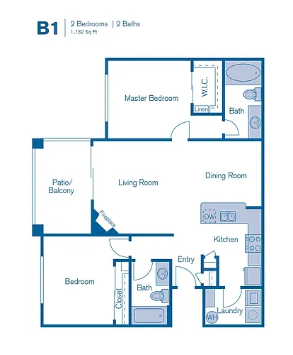 Floor plan B1