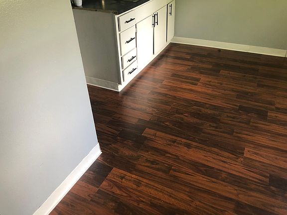 New laminate flooring