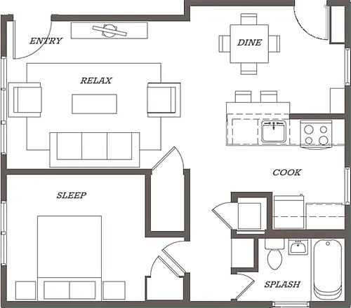 Floor plan The BMX