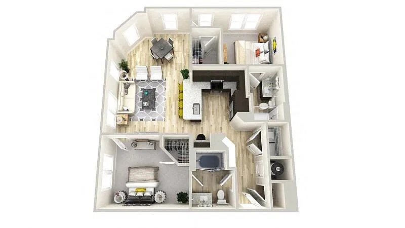 Floor plan B2E
