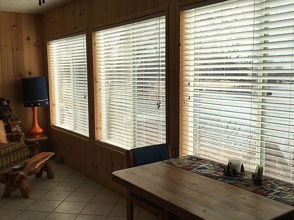 Sunroom wall to wall view!