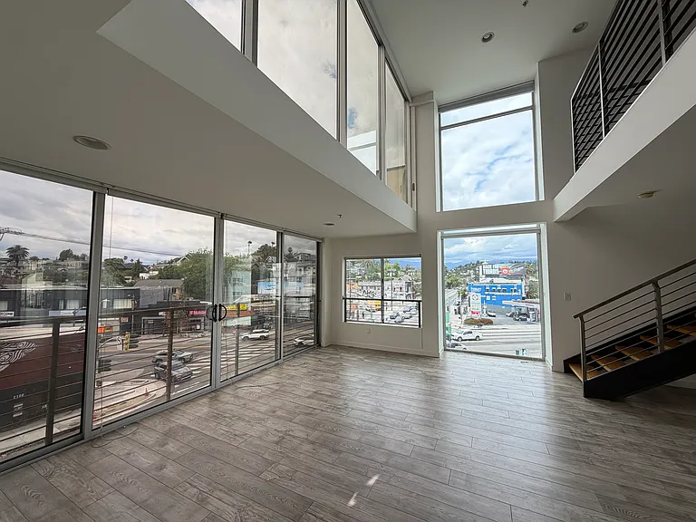 Double height space and expansive windows