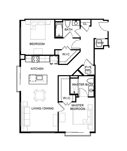 Floor plan B1