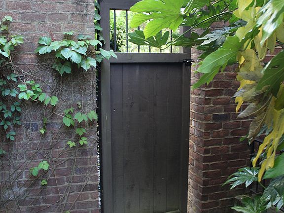 Private courtyard entry. 