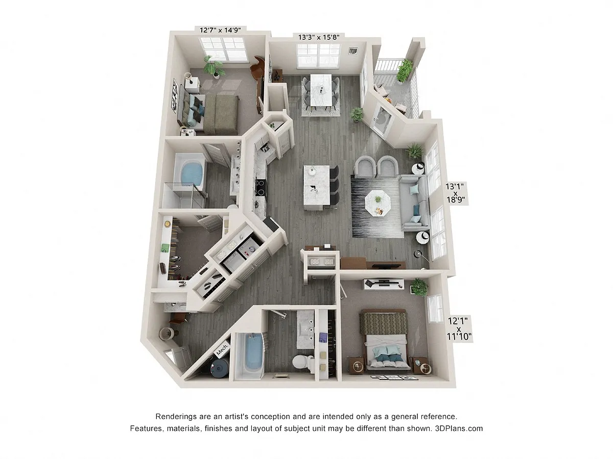 Floor plan Brooke