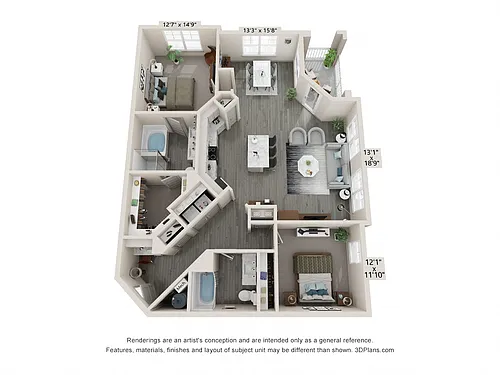 Floor plan Brooke