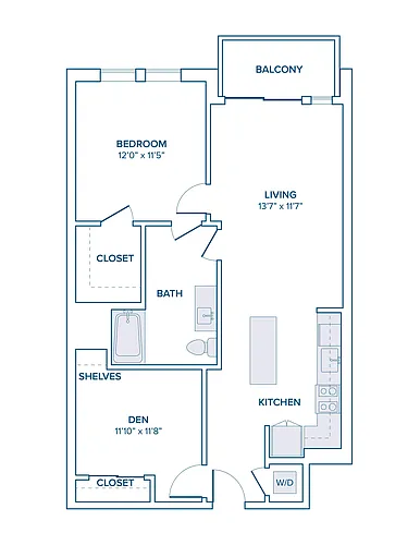Floor plan A10D