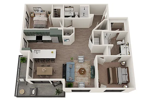 Floor plan B2