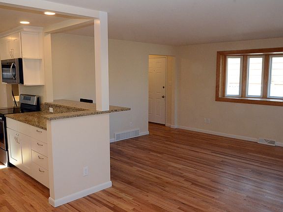 Kitchen, dining, family room