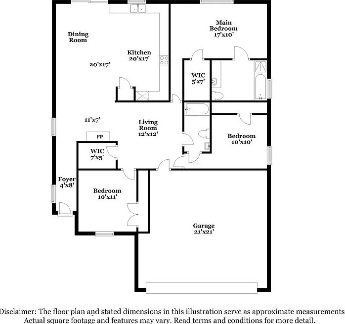 3 bed, 2.0 bath, 1572 sqft, $2,210 — Photo 2