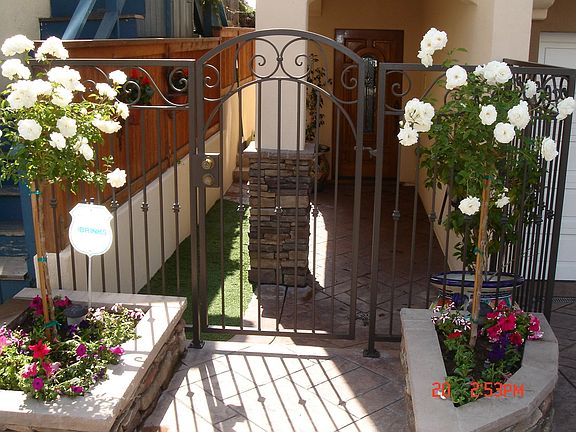 Front Entry Gate