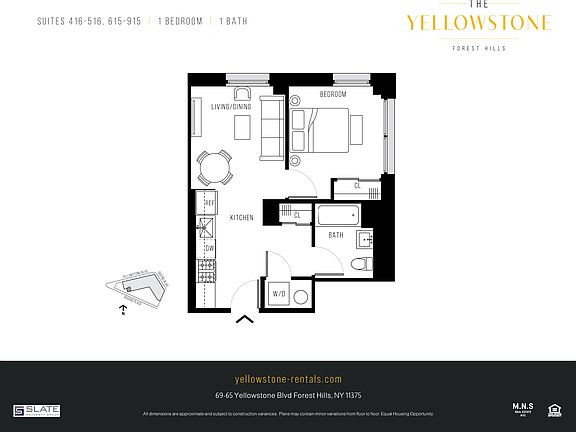 2nd image of 69-65 Yellowstone Blvd #615