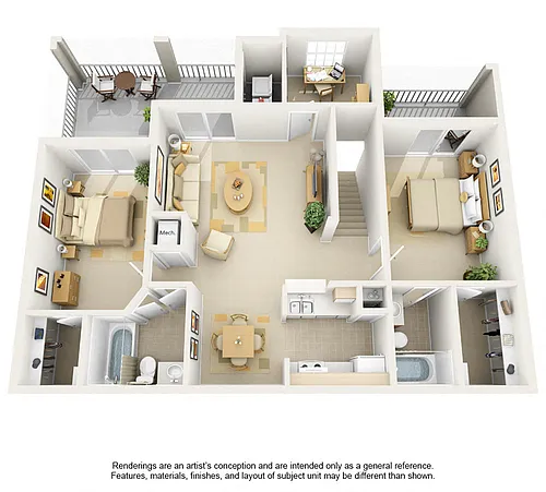 Floor plan Biltmore