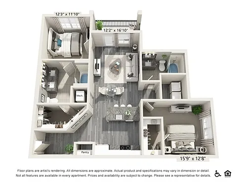 Floor plan B1