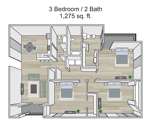 Floor plan Mesquite