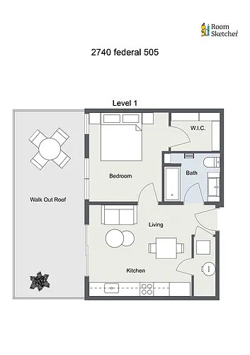Floor plan 505
