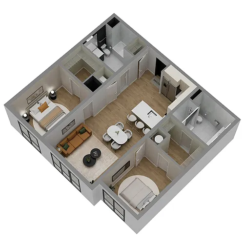 Floor plan B9