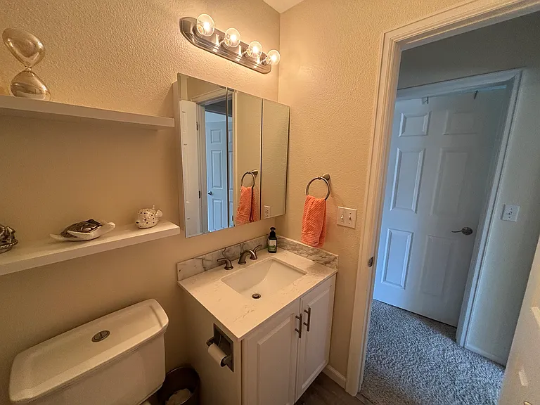 Second bathroom on top floor