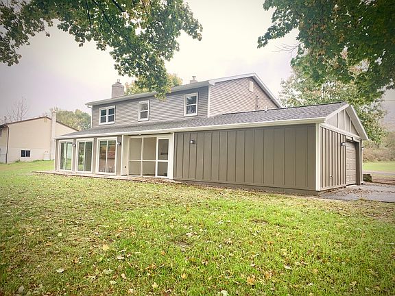 Rear of home