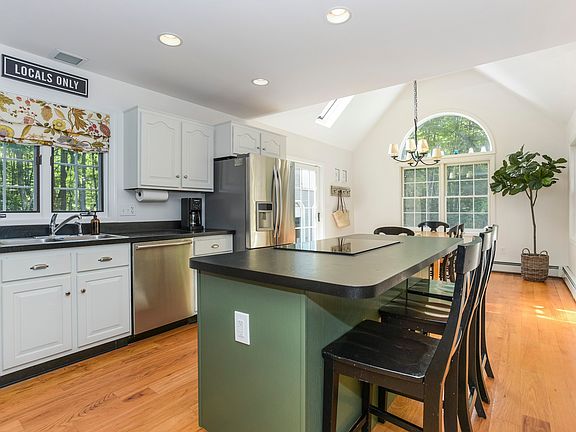View of the kitchen / dining area.