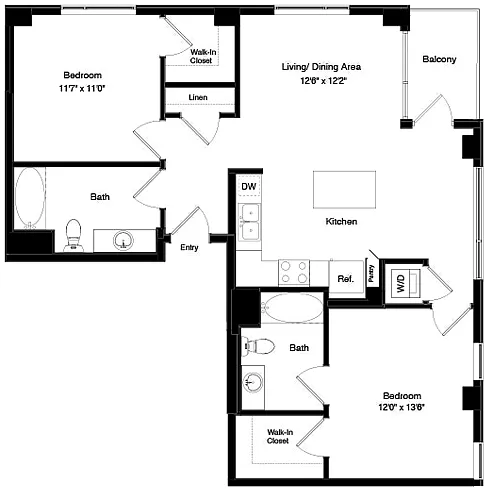 Floor plan Podium B3