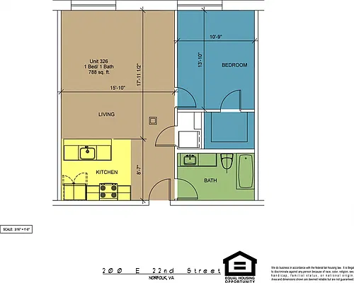 Floor plan 326