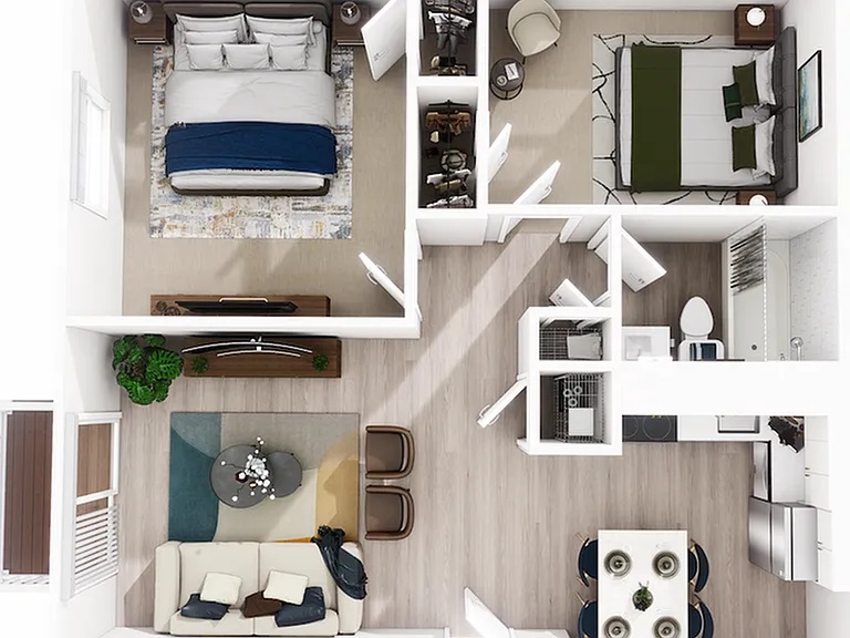 2 bedroom/2 bath 2 bedroom/2 bath