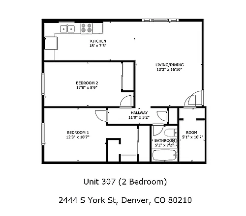 Floor plan 2X1