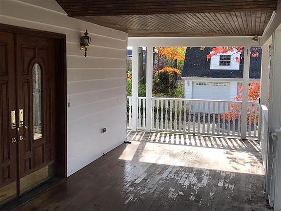 Large, welcoming front porch