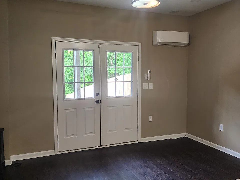 Kitchen view of living room