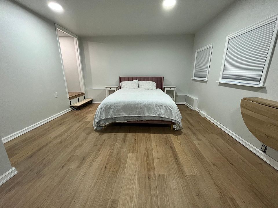 Partially furnished living area