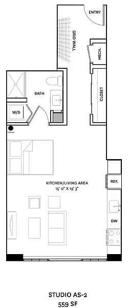 Floor plan AS-2