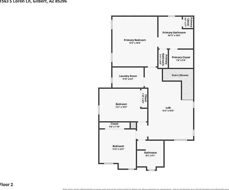 3 bed, 2.5 bath, 1916 sqft, $2,855 — Photo 3