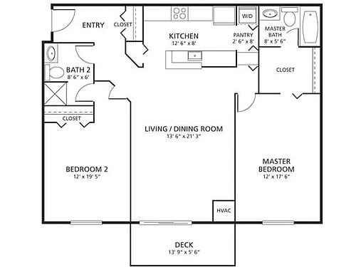 Floor plan The Jefferson