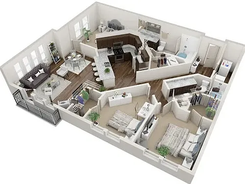 Floor plan C1