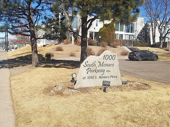 Sign for 1000 South Monaco complex