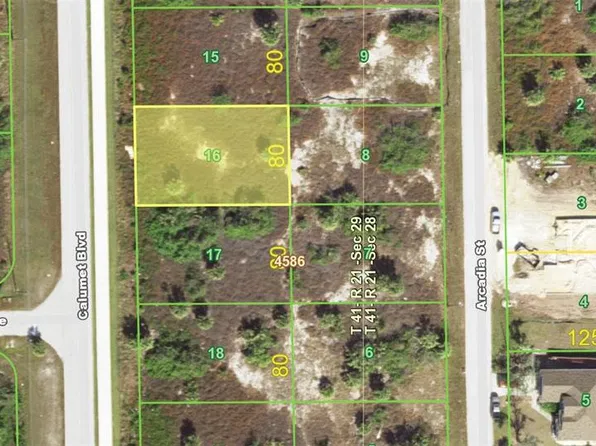 10204 CALUMET BOULEVARD LOT 16, PORT CHARLOTTE, FL 33981