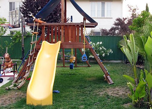 Huge yard/playground