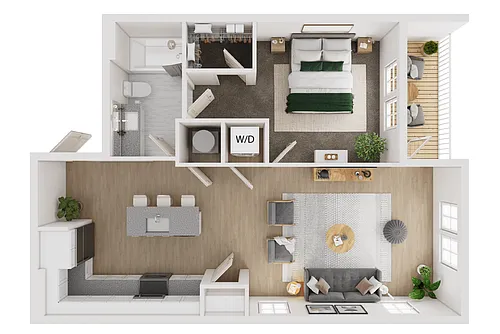 Floor plan Buttermilk II