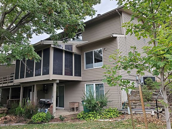 Enclosed porch and patio