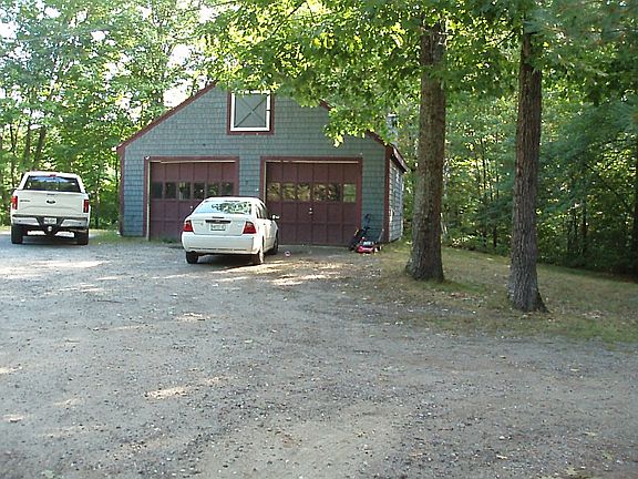 Two car garage