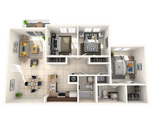 Floor plan The Cypress
