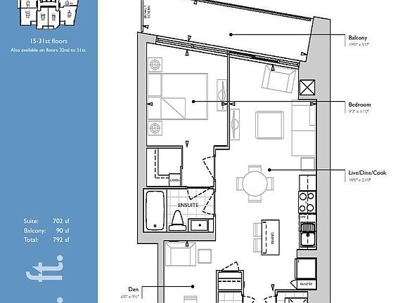 2nd image of 386 Yonge St #2605